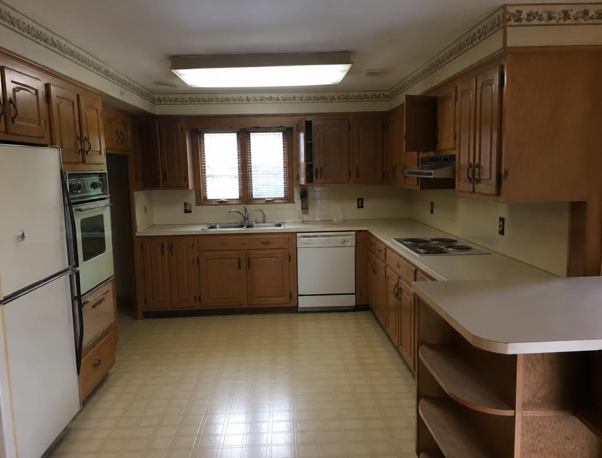 After - Galley kitchen